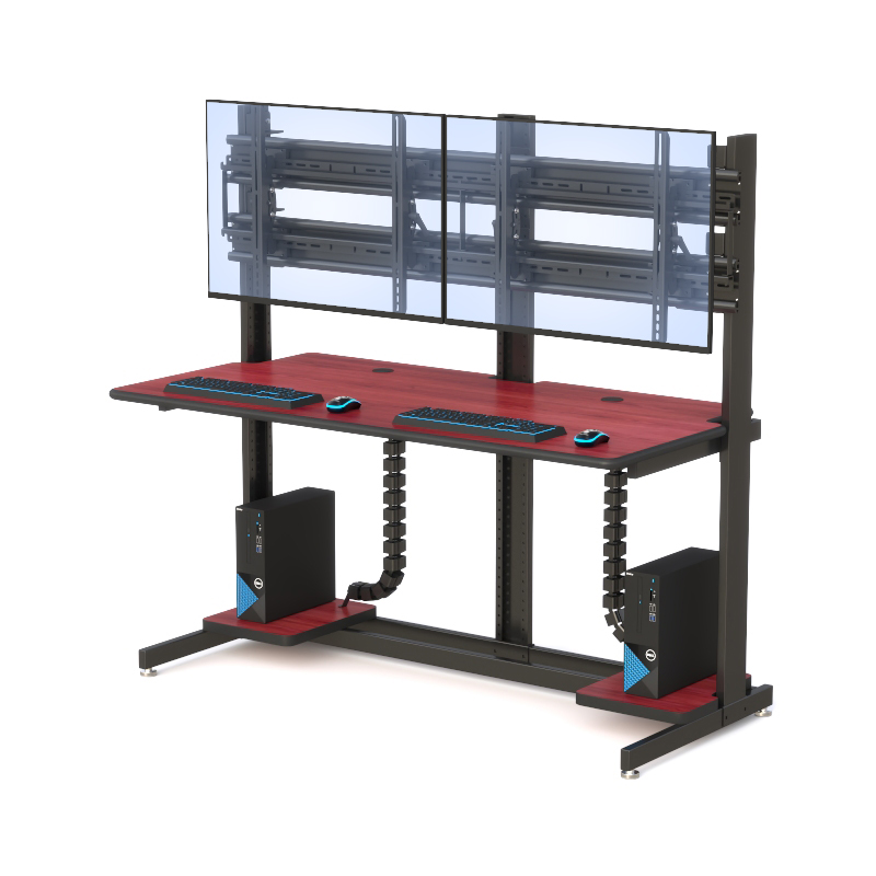 911 Dispatch Desk for Ergonomic Comfort & Emergency Response
