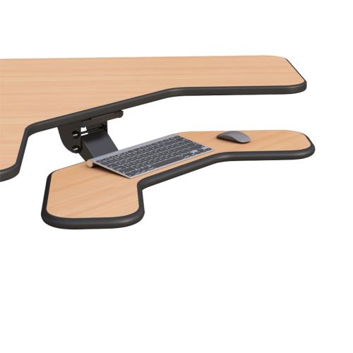 Ergonomic Keyboard TrayPremium Top Quality Ergonomic Under Desk Mounted Keyboard and Mouse Tray