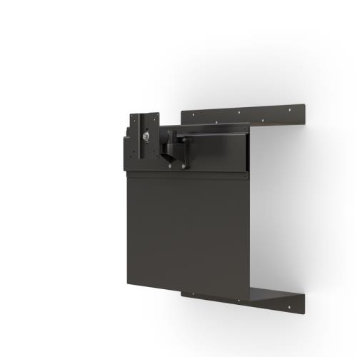 CPU Wall MountBest Value Premium Computer CPU Holder with Monitor Mount