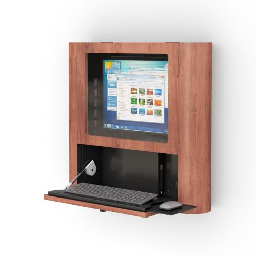 Wall Mounted WorkstationWall Mounted Computer Station Cabinet