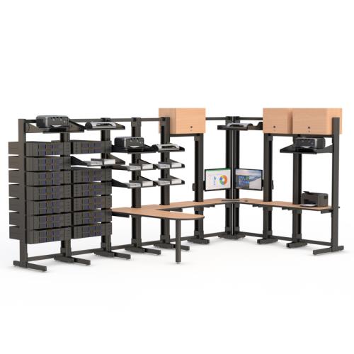All in One IT Computer RacksCustom Made LAN Computer Rack Workbench with Free Expert Consultation