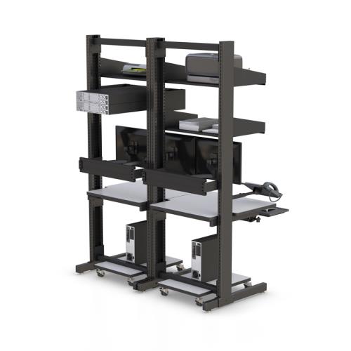 Multiple Computer Modular Racking WorkbenchBest Choice Top Quality LAN Computer Rack with Free Expert Consultation
