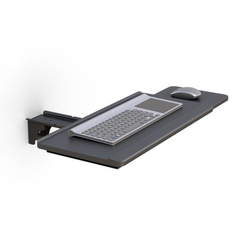 AFC Plastic Keyboard TrayWall Mounted Ergonomic Keyboard and Mouse Tray