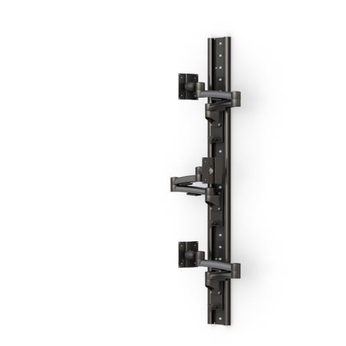 Three Monitor Video Wall MountBest Choice Vertical Three Display Video Wall Mounting Bracket