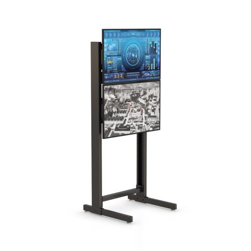 Large Single LCD Monitor Screen Mount StandTop Choice Custom Made Floor Standing LED Video Wall Display