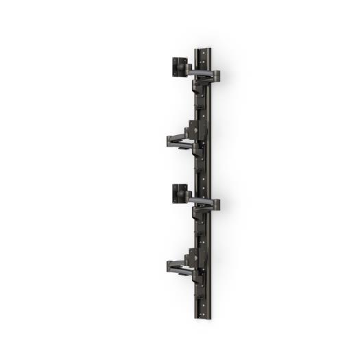 Four Vertical Video Wall MountVideo Wall Mount Support Structure