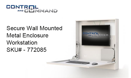 Wall mounted deals computer workstation cabinet