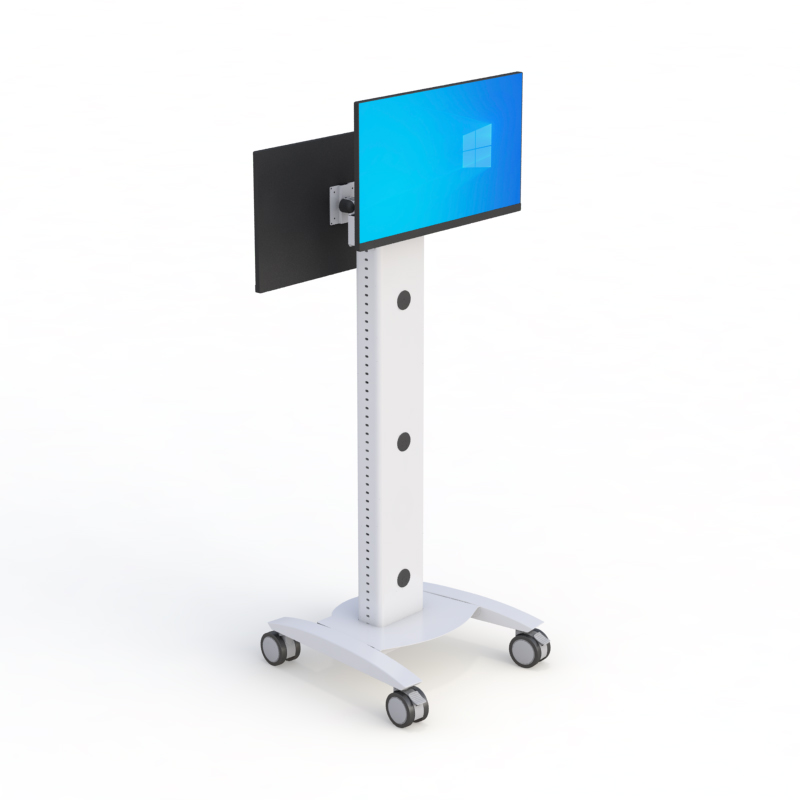 Ergonomic Mobile Computer Stand for Presentations & Displays