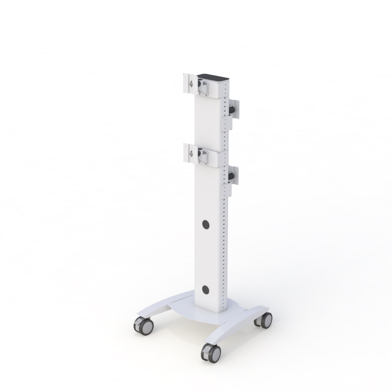 Ergonomic Mobile Computer Workstation Desk