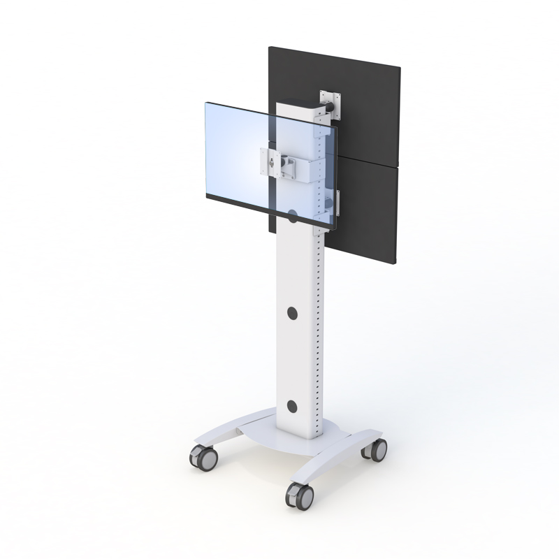 Mobile Computer Display Cart