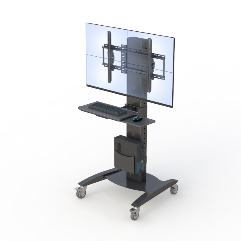 Ergonomic Mobile Computer Cart