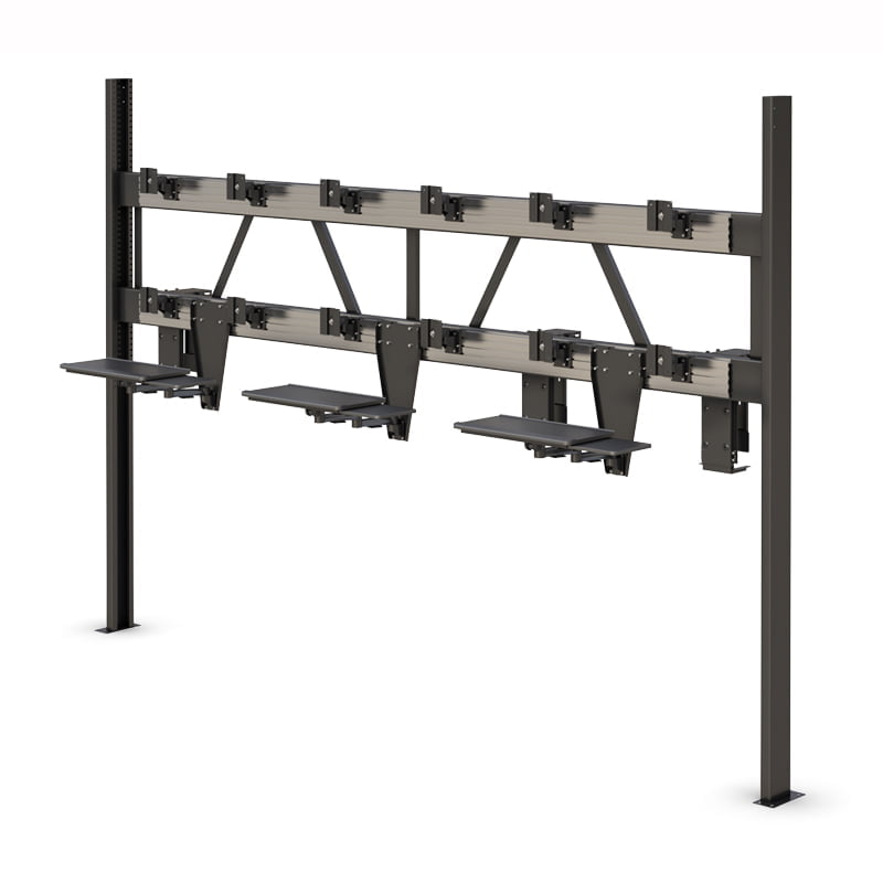 Multi-Computer Workstation Stand: Optimize Your Workspace Efficiency