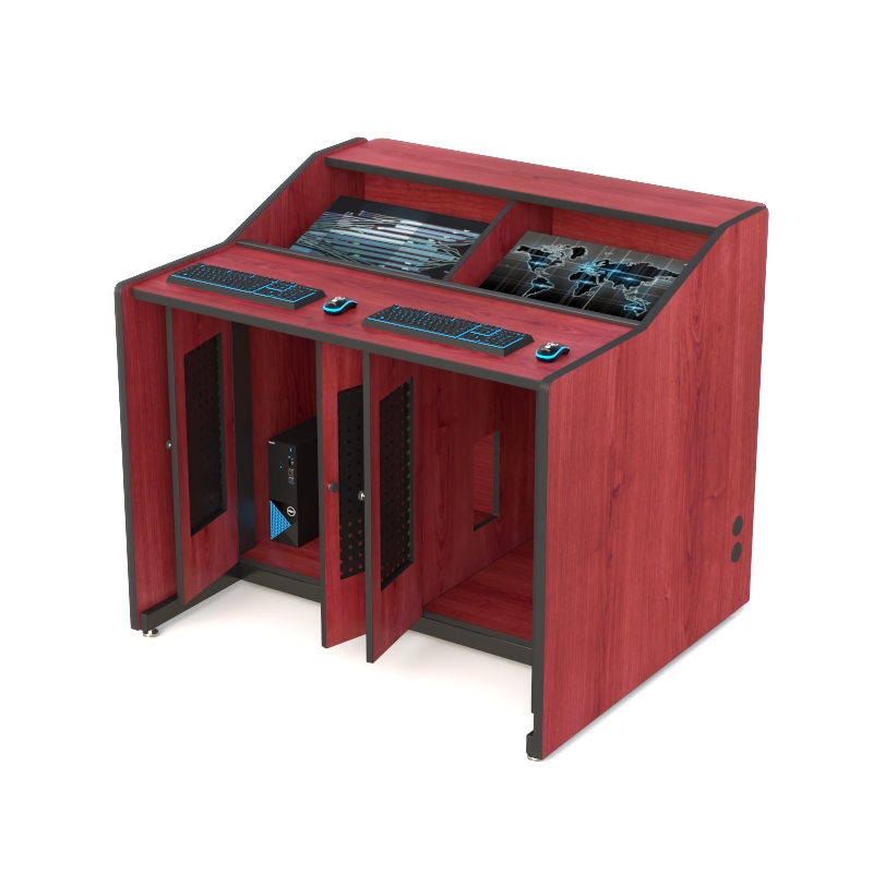 Single-Position Command Center Console Workstation