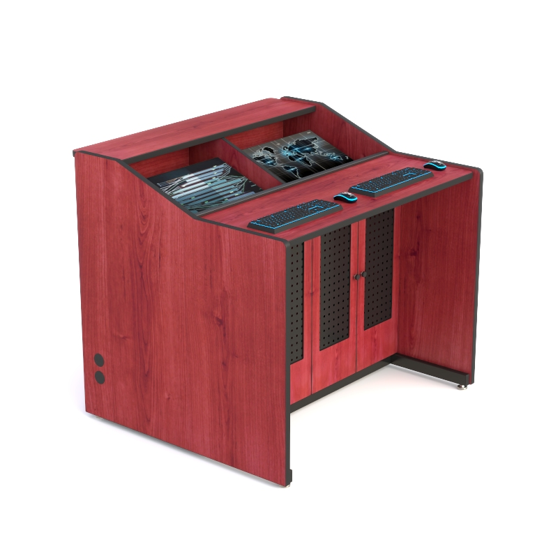 Single-Position Command Center Console Workstation - Control And Command
