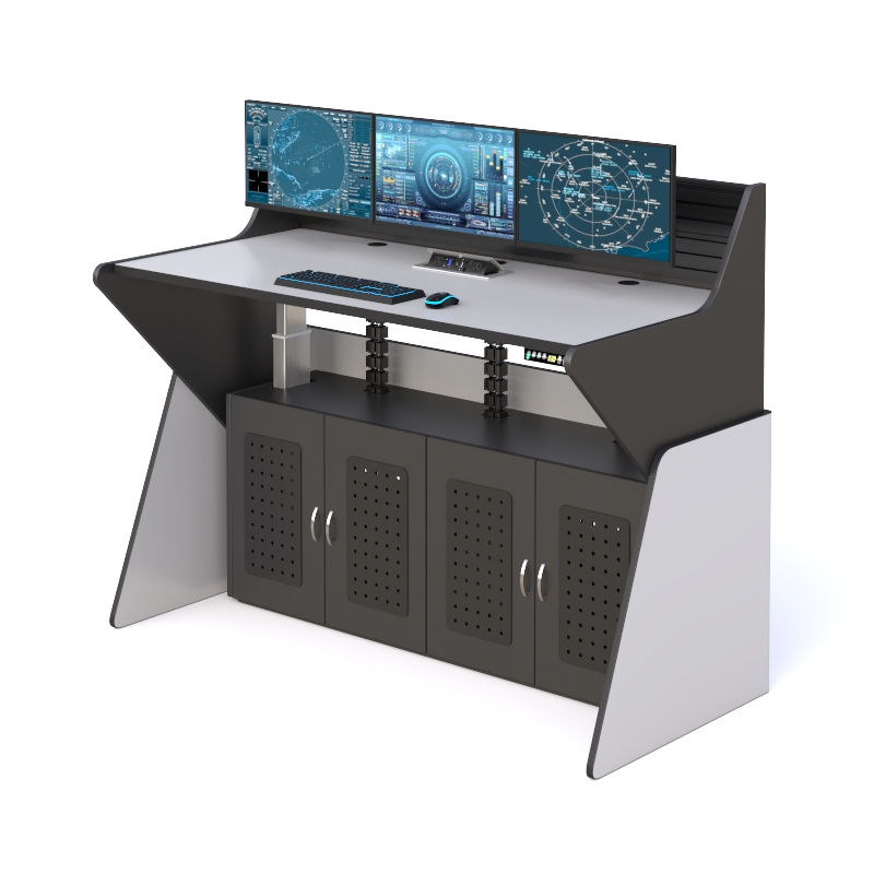 Advanced Enclosed Sit-Stand Control Room Console