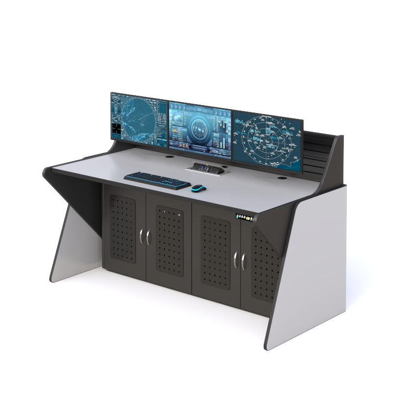 Advanced Enclosed Sit-Stand Control Room Console