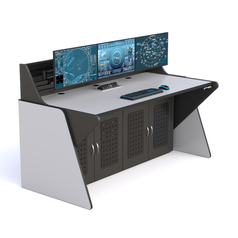 Advanced Enclosed Sit-Stand Control Room Console