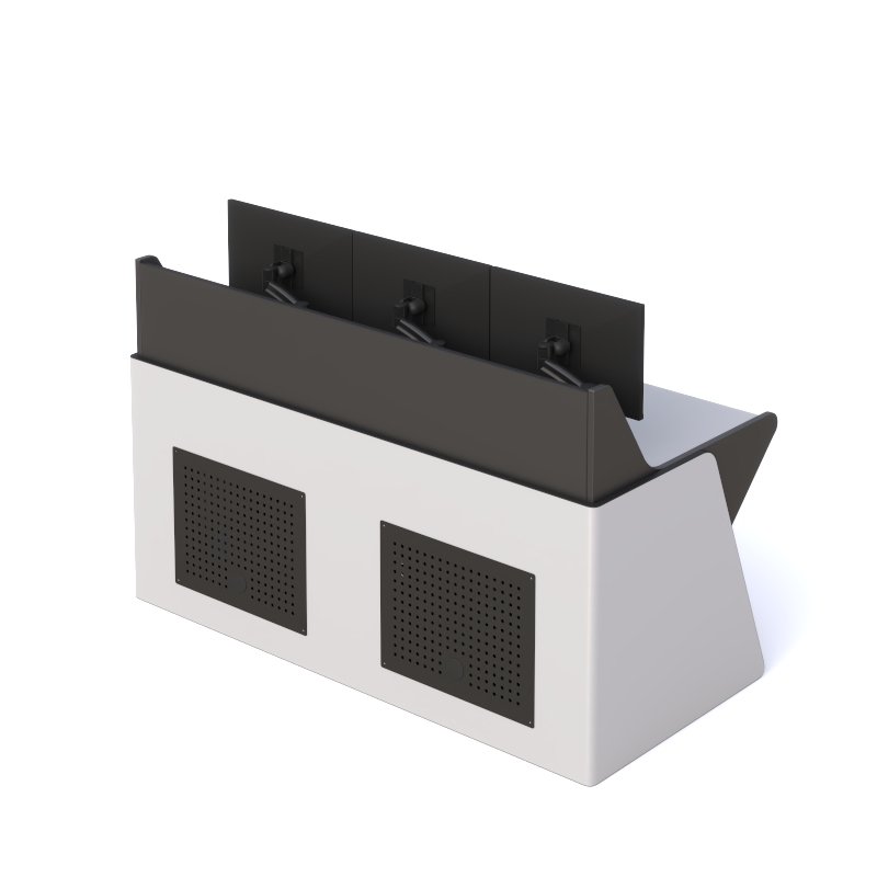 Advanced Enclosed Sit-Stand Control Room Console