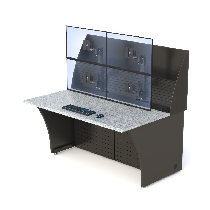 Integrated Multi-Monitor Technical Operations Console